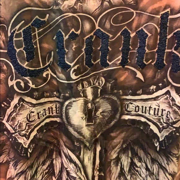 Crank could tour T-shirt cross and wings on back - Picture 4 of 5